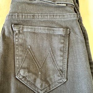 MOTHERThe Insider Crop Step Fray